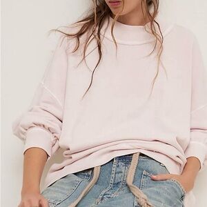We The Free Light Pink Sweatshirt